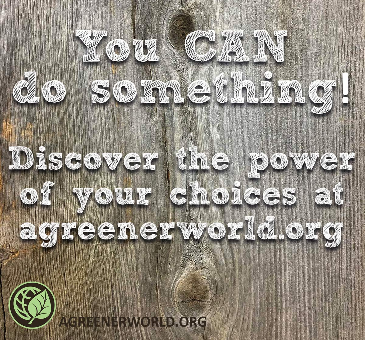 You can do something! Discover the power of your choices. blog