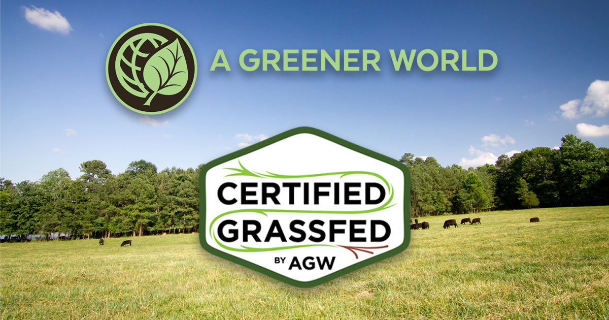 Certified Grassfed by AGW logo