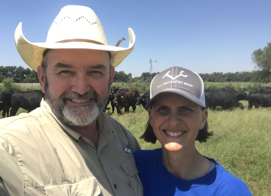 Meet Annette and Mark Tomas of TLC Grassfed Beef in Oklahoma.