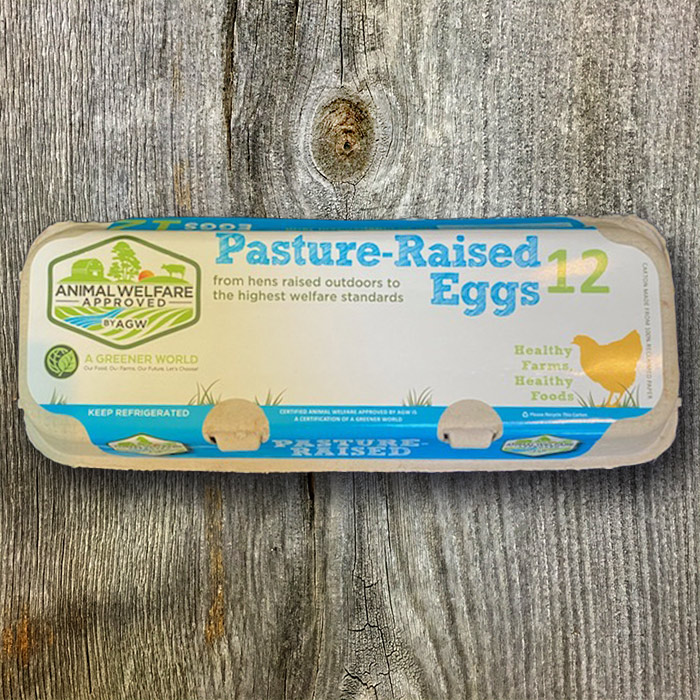 Certified Animal Welfare Approved By AGW Egg Cartons In Blue (200 Ct.)
