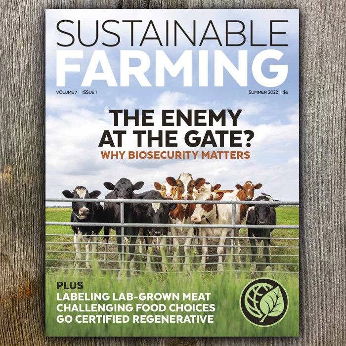 Summer 2022 Sustainable Farming magazine