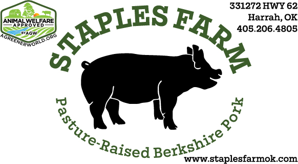 Staples Farm food label